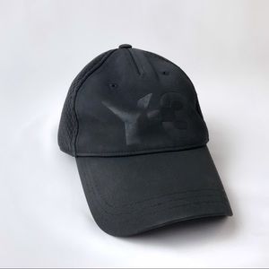 ADIDAS Y-3 black baseball cap Snap back
